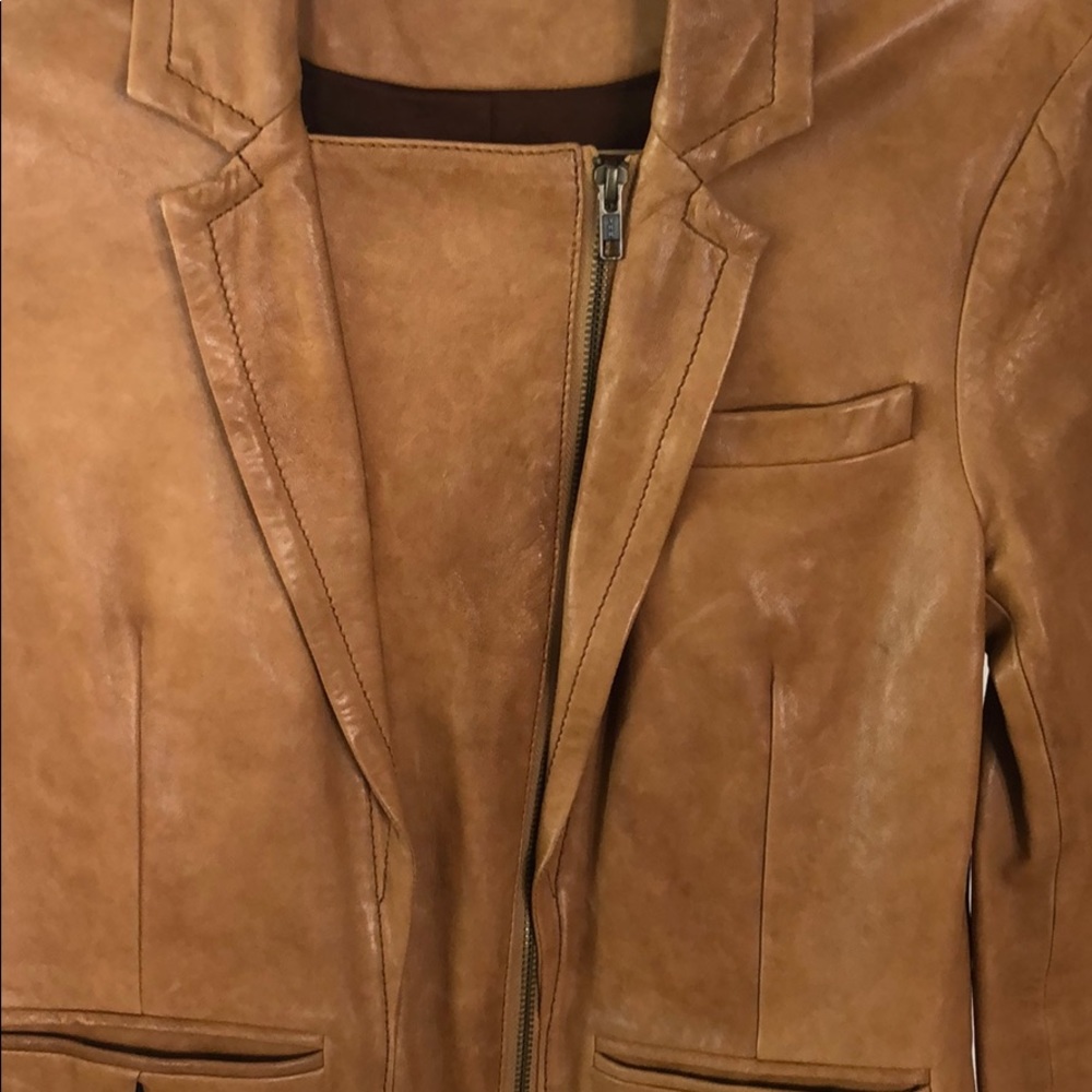 DVF Leather Jacket - Picture 7 of 7